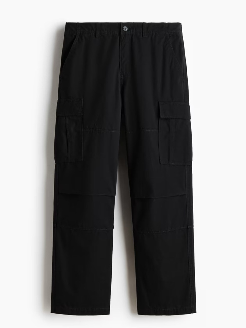 H&M Regular-Fit Cotton Cargo Pants